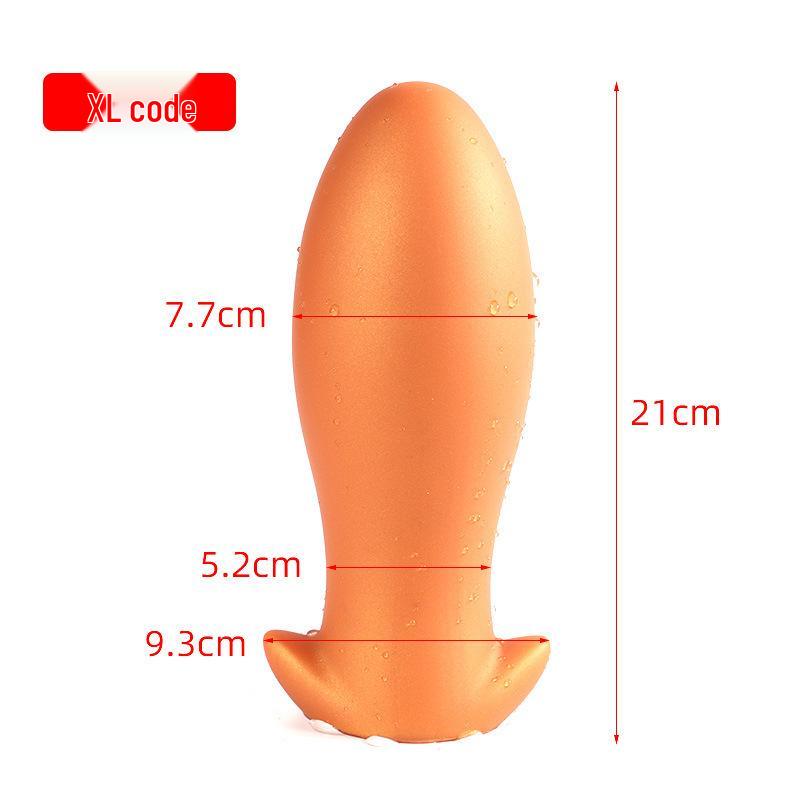 Liquid Silicone Dragon Egg Vaginal & Anal Plug - Portable and Popular