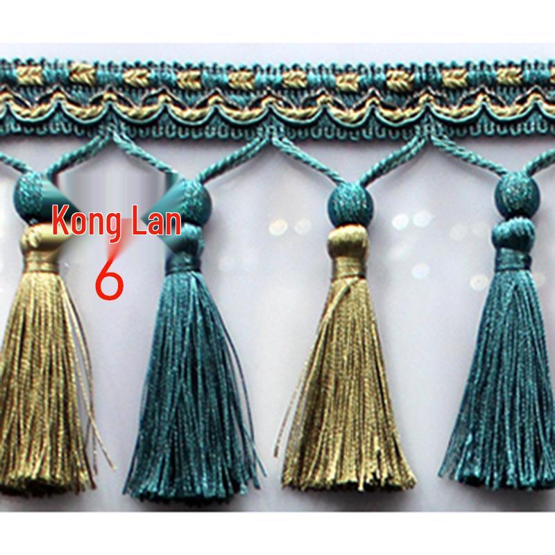 Lace Tassel Curtain Valance Beads & Hanging Balls - DIY Wedding Accessories