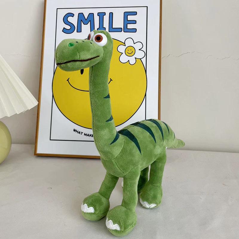 

Large Dinosaur Plush Toy - Cute Tyrannosaurus Rex Pillow for Boys and Girls Small (Mouth Closed) 30cm