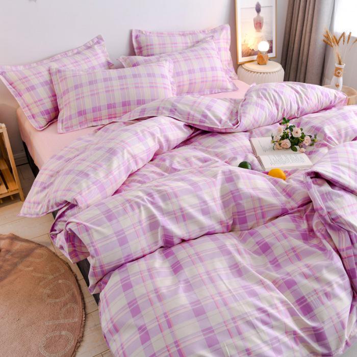 Nantong Aloe Vera Cotton Student Dormitory Summer Bedding Set
