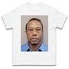 T-shirt con Foto segnaletica di Tiger Woods Maglietta Uomo Donna Unisex Top Magliette
