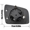 For Opel / Vauxhall / Chevrolet Zafira B 2009 - 2014 Left Right Door Side Wing Mirror Glass Heated Rear View Rearview