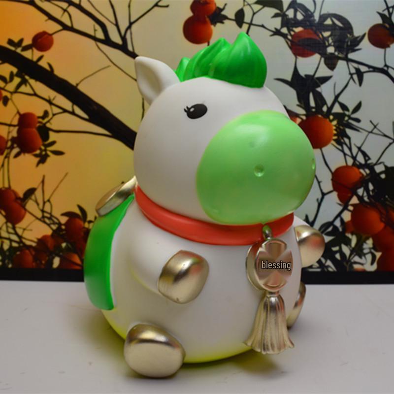 2026 Vårfest Häst Spara Pengar Burk - Kreativ Liten Häst Prydnad för Barnens Nyårspresent