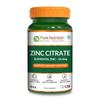 Pure Nutrition Zinc Citrate 44mg | Zinc Supplements For Men & Women | Zinc Tablets For Skin Glow, Hair Strength, Muscle Recovery & Immune Suppor