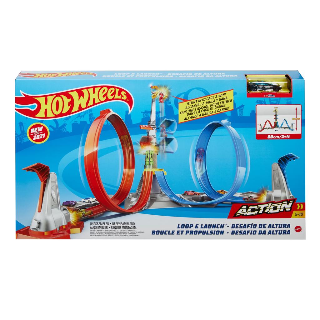 Mattel Hot Wheels: Loop & Launch Playset (GRW39)