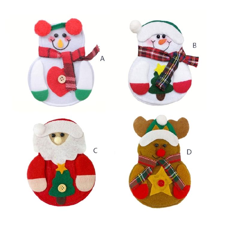 Xmas Tableware Holder Home Dorm Hotel Cutlery Organizer Popularity Improvement