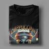 Herren Cappuccino Assassino Italienischer Hirnrot T-Shirt 100% Baumwolle Vintage Kurzarm Rundhals T-Shirt Erwachsene T-Shirts