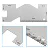 1Pcs Metal Measuring Gauge Quilting Ruler Sewing Tool Accessory