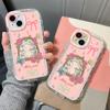 Mobile Phone Cases for iPhone 11 13 XR 15 Pro Max 12 14 Pro Max Case iPhone 16 7 Plus 8 Plus XS Max Cartoon Pattern Anti-drop Protection Shockproof