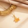 23 Design Maple Leaf Necklace Women'S Light Luxury Trend Clavicle Chain Same Accessories