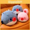 Cute Round Puffer Fish Plush Toy Cartoon Character Stuffed Doll For Children Wholesale