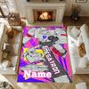 Love Transformers (2) Customize your name rug, office chair cushion, home bedroom living room gift.