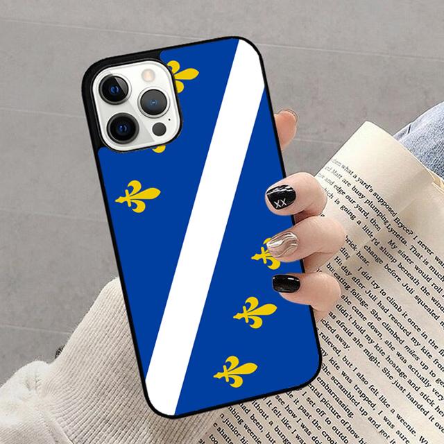 

Осенний флаг Боснии и Герцеговины Чехол для телефона для iPhone 17 Air 16 16e 15 12 11 13 14 Pro Max Plus Coque iPhone 13