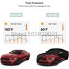 For Tesla Model 3 Full Car Cover - Outdoor Universal Full Body Cover With Side Zipper, Waterproof Dustproof Sunshield