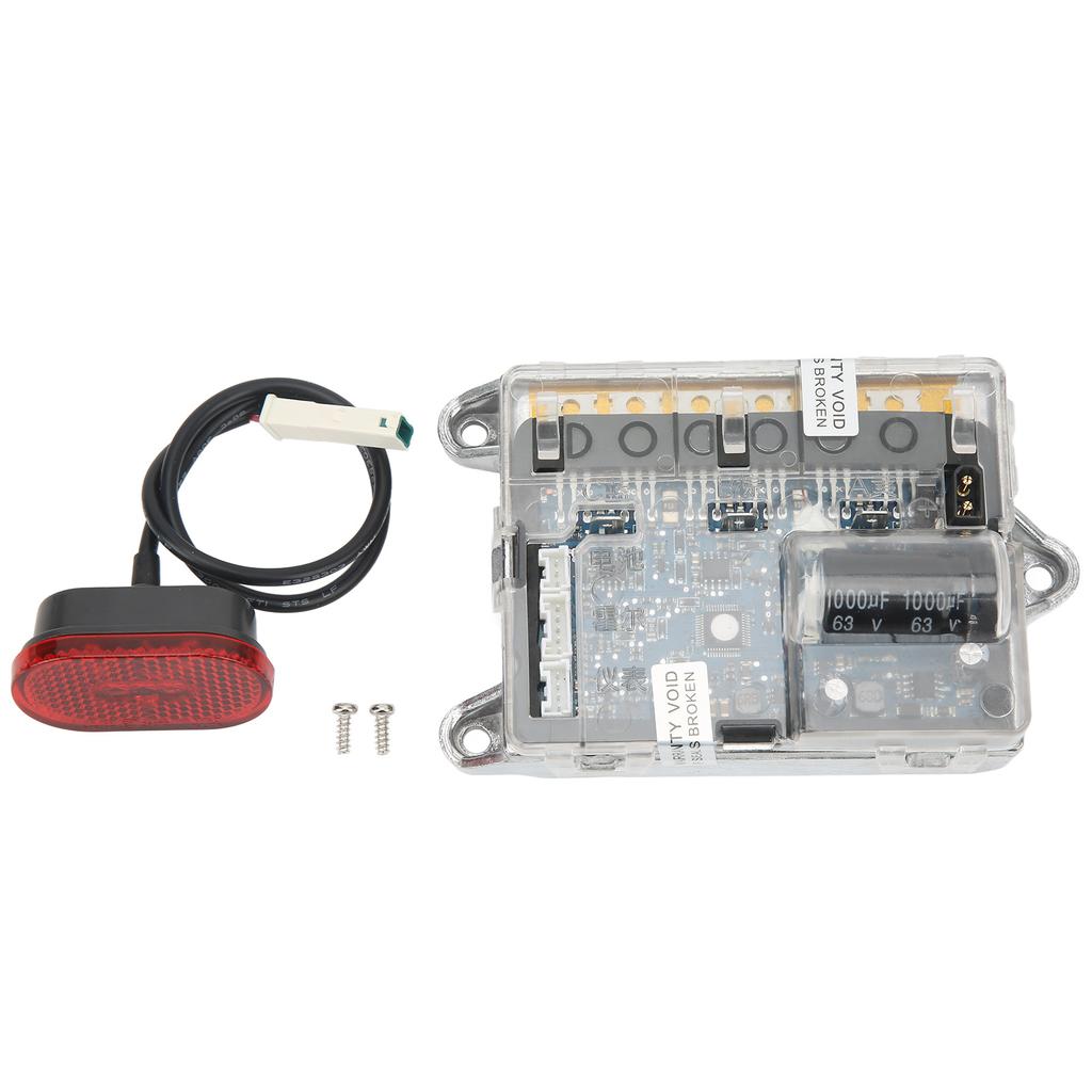 Elektroroller-Controller-Hauptplatine aus Aluminiumlegierung und ABS mit Rücklicht-Scooter-Steuerplatine