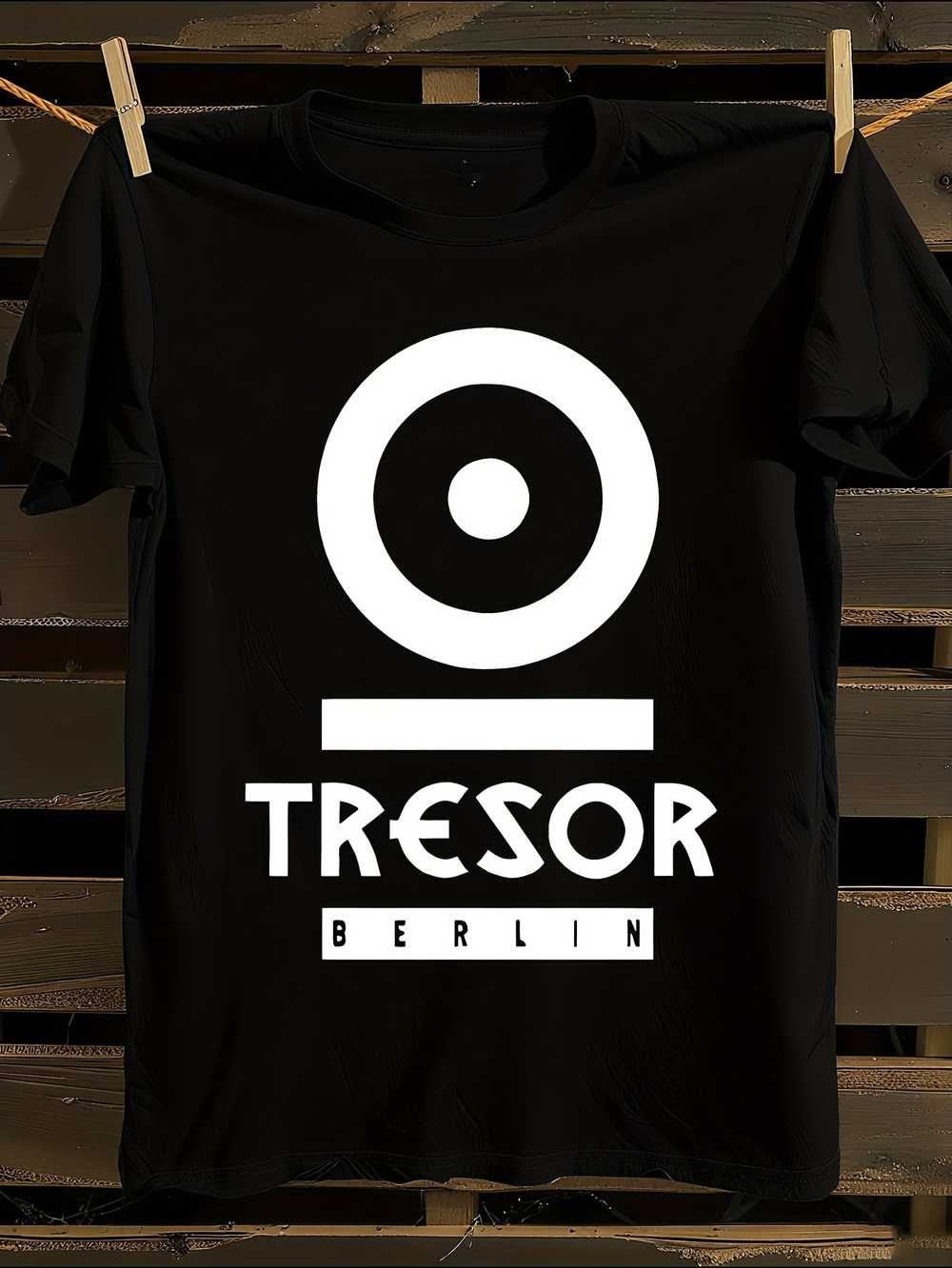 Tresor Немецкий Техно Детройт EDM Берлин Хаус Музыка Графическая Футболка M