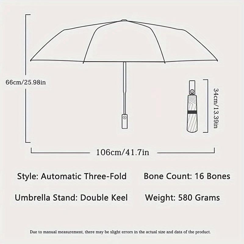 16K Dubbla Ribbor Stort Paraply Män Kvinnor Vindtätt Kompakt Automatiskt Paraply 10K Affärs Lyx Sol Regn Paraply Res