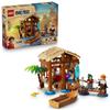 LEGO One Piece Foosha Village Shanks Red Hair Devil Fruit Gomu Gomu No Mi Straw Hat Makino Wanted Poster ONE PIECE Figure Collectible Toy Birthday Gif