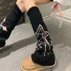 Sweet Cool Long Tube Socks Y2K Leg Warmers Fashion Knitted Wide Leg Hosiery