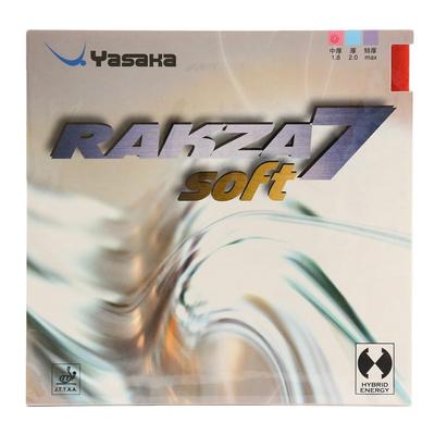 YASAKA Table Tennis Rubber Rakuza 7 Soft 20 Medium Thickness B-77