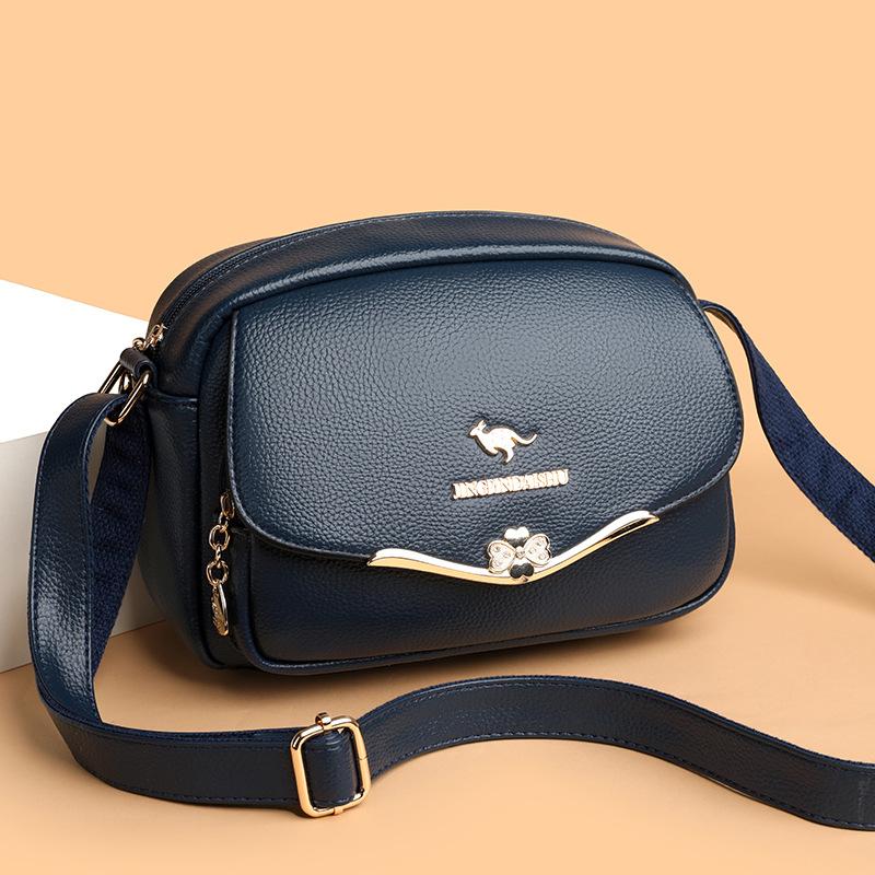 Fasjonabel mammapose liten firkantet veske trendy og high-end crossbody enkel skulder veske