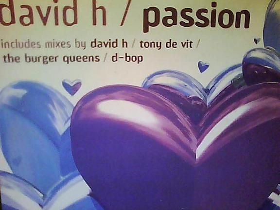 12inch Record DAVID H - Passion 12FVR1012 Feverpitch 1996 UK Dance & Electronica Used