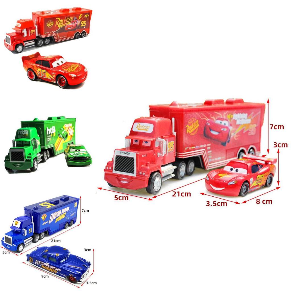 High-quality Racing Cars Mc Uncle Mcqueen Roadblock Cool Sister 95 Cargo Car For Collectors And Kids