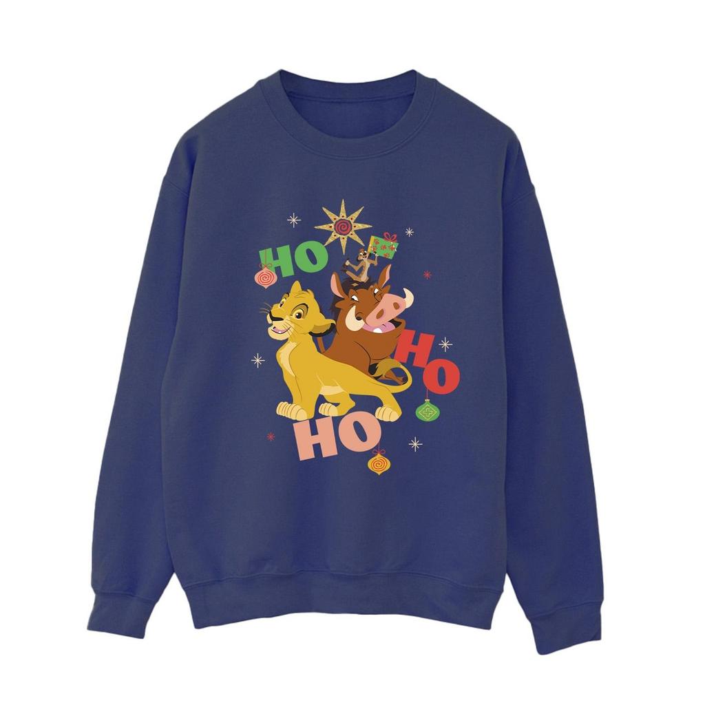 The Lion King Womens/Ladies Ho Ho Ho Sweatshirt