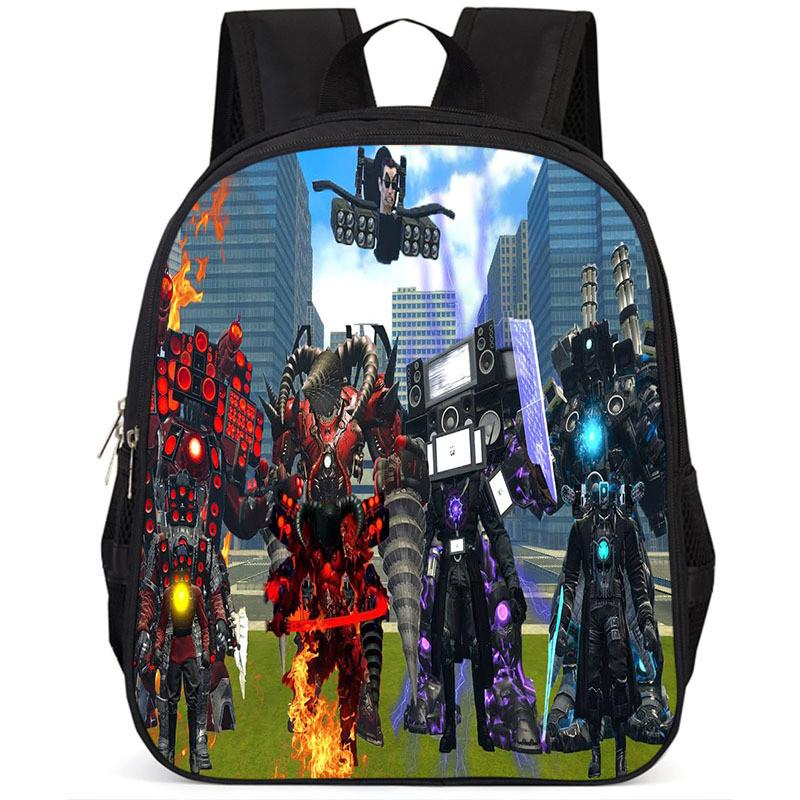 Wytrzymały Materiał Oxford Titan Plecak na Monitor Modny Unisex 15-calowy Tornister Szkolny