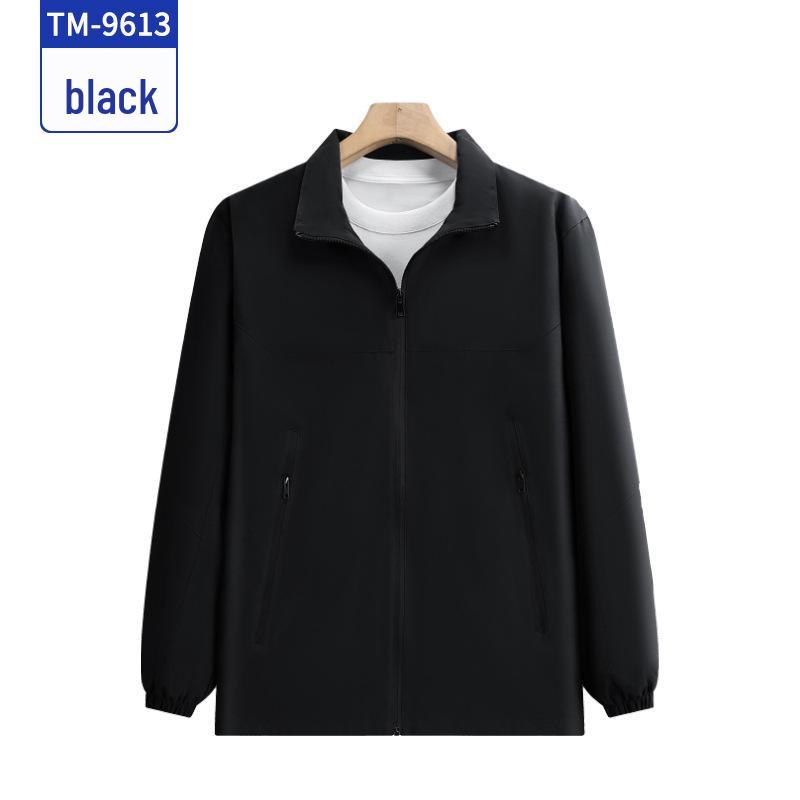 Custom Cultural Windbreaker: Color-Blocked Stand-Up Collar Jacket