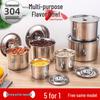 Zhaoran 304 Stainless Steel Seasoning Jar