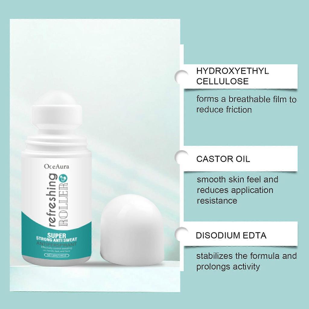 OceAura Body Care Ball Is Gentle and Odorless, Refreshing and Non Sticky In Summer, Easy To Apply, Portable and Portable