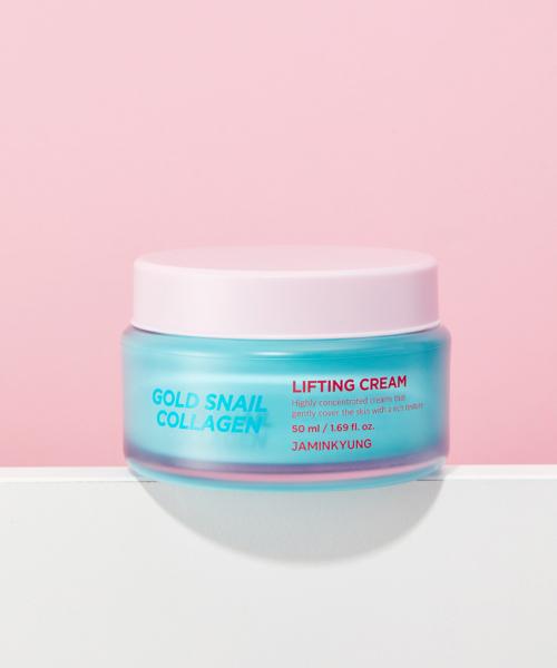 Jamin Gyeong Gold Snail Low Molecular Collagen Lifting Cream 50ml NONE