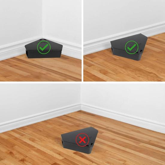 Fare Yemi İstasyonu Anahtarlı Hava Koşullarına Dayanıklı Yeniden Kullanılabilir Çocukları Evcil Hayvanları Güvende Tutun İç Mekan Dış Mekan Ev Bahçe Anahtar Gerekli Sıçan Tuzağı Yem İstasyonu