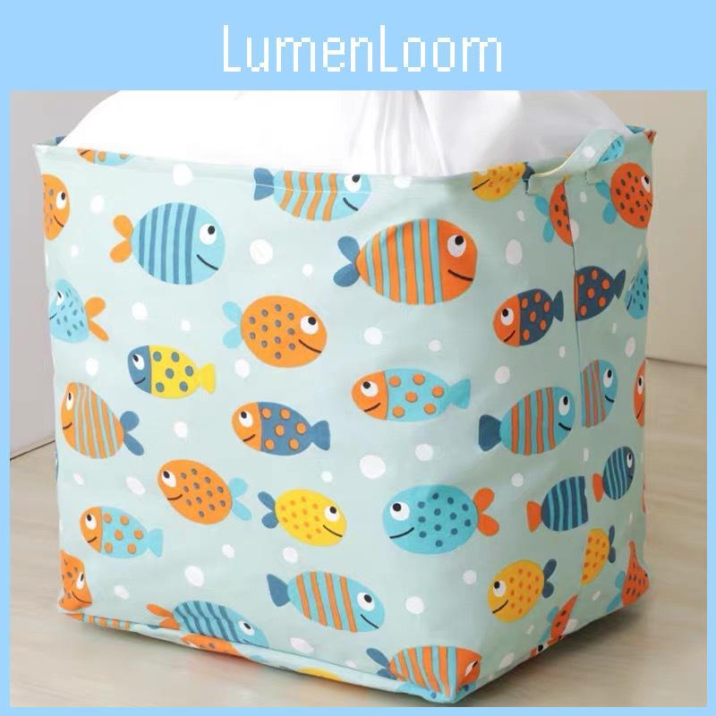 Space Saving Nonwoven Storage Cube For Bedroom Laundry And Blanket Organization