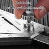 Stainless Carpenter Square Angles Ruler With Angles Measurement Level Detection And Line Marking For Construction