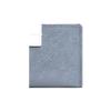 Celine Two-Tone Accordion Pleat Grain Leather Card Holder Women Accessories Medium-Gray White 10B693BRU-08MW