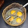 1PC Kitchen Stainless Steel Whisk Hand Pressure Semi-automatic Egg Beater Self Turning Cream Mixer Kitchen Baking Accessories