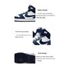 Nike Court Borough Mid 2 PSV Bianco Blu Segnale Scarpe da Ginnastica Bambini Blu-Vuoto CD7783-107