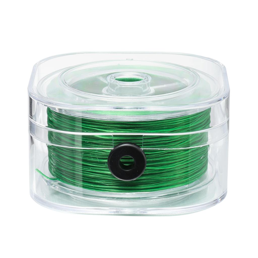 80 Meter/Karton DIY Kristall Perlen Stretch Elastisches Fadenband mit Box Bunt 0,8 mm Flaches Perlenband Schmuckherstellung Zubehör