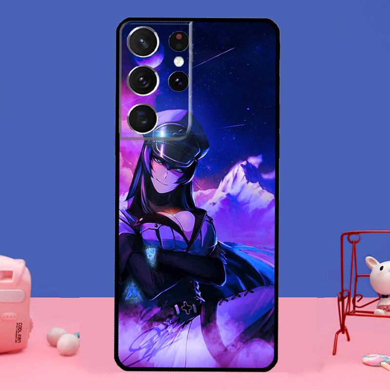

Чехол для телефона с аниме «Esdeath Akame ga Kill» для Samsung Galaxy S21 Ultra S20 FE S8 S9 S10 S22 Plus Note 20 Ultra Full Cover Galaxy S8