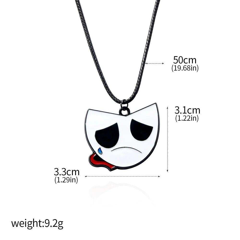 The Amazing Digital Circus Necklace Anime TADC Pomni Jax Caine Ragatha Pendant Necklace For Women Men Cosplay Jewelry Gift