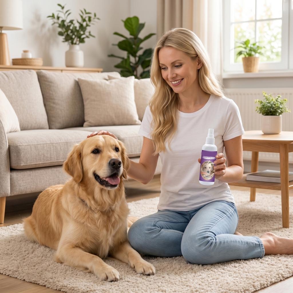 Pet Bitter Spray for Chewing Deterrent Safe Non-Toxic Formula Easy To Use Spray Bottle Suitable for Dogs and Cats Indoor Outdoor Use