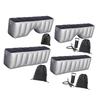 Car Travel Inflatable Mattress Back Seat Gap Pad Portable Accessories Filler Air Bed Cushion for Sleeping Legs Foot Rest