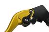EFFEX Smooth Fit Levers for Left and Right Set Lever EAL033G YZF-R1/YZF-R1M (2015-2022) Gold, (Brake/Clutch Set)