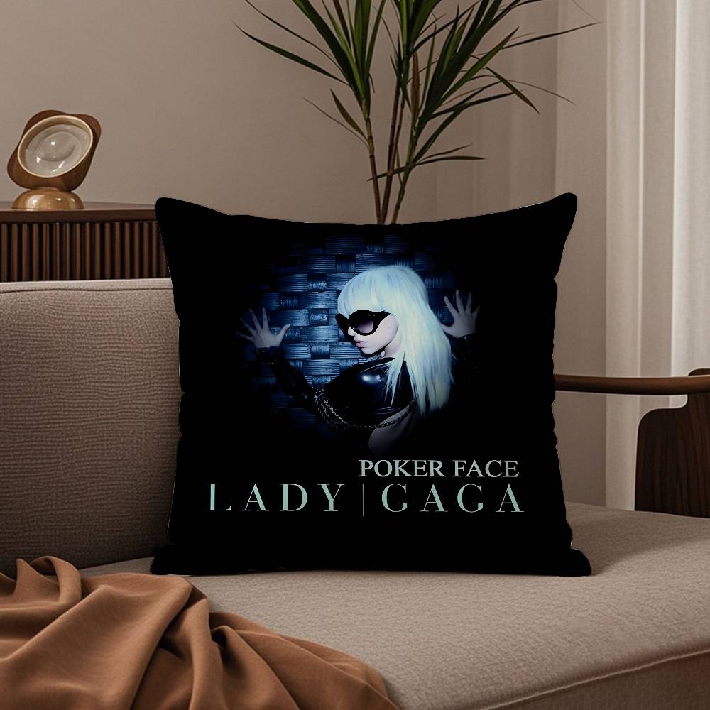 L-Lady Gaga MAYHEM Pillow Case Good Print Pillowcase Living Room Sofa Cushion Cover Bedroom Room Decor