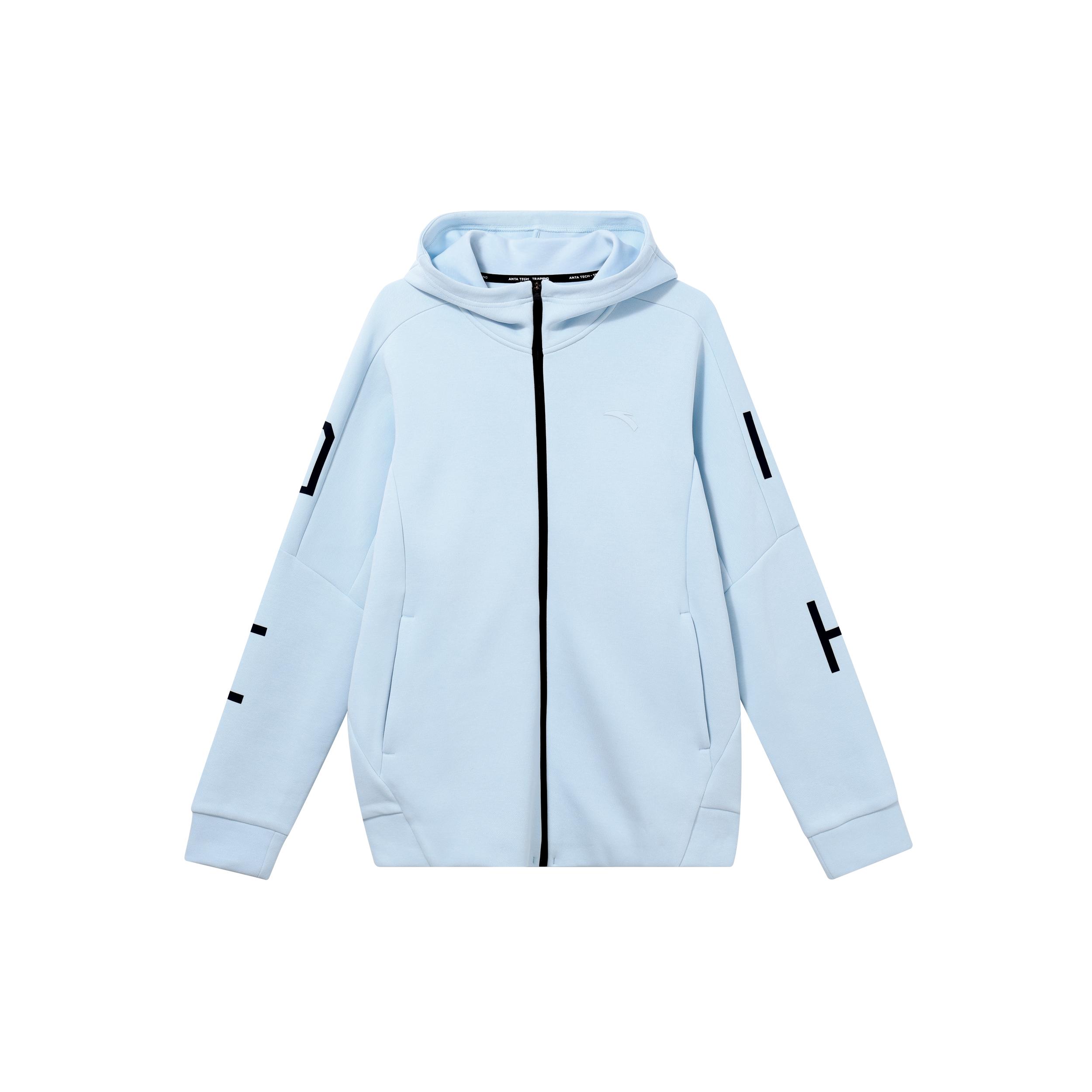 ANTA Variety Training Collection Sweatshirts Men s Blue Hooded Moderate Regular 152237720-2 4XL