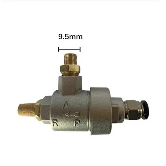 1 PZ Valvola a sgancio rapido Pezzi di ricambio per smontagomme Valvola di scarico rapido in metallo per macchina tagliapneumatici Smontagomme Ricambio