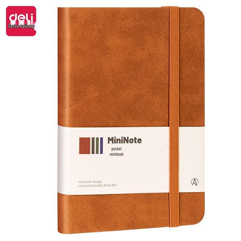 Deli BP118 A6 Notebook коричневый