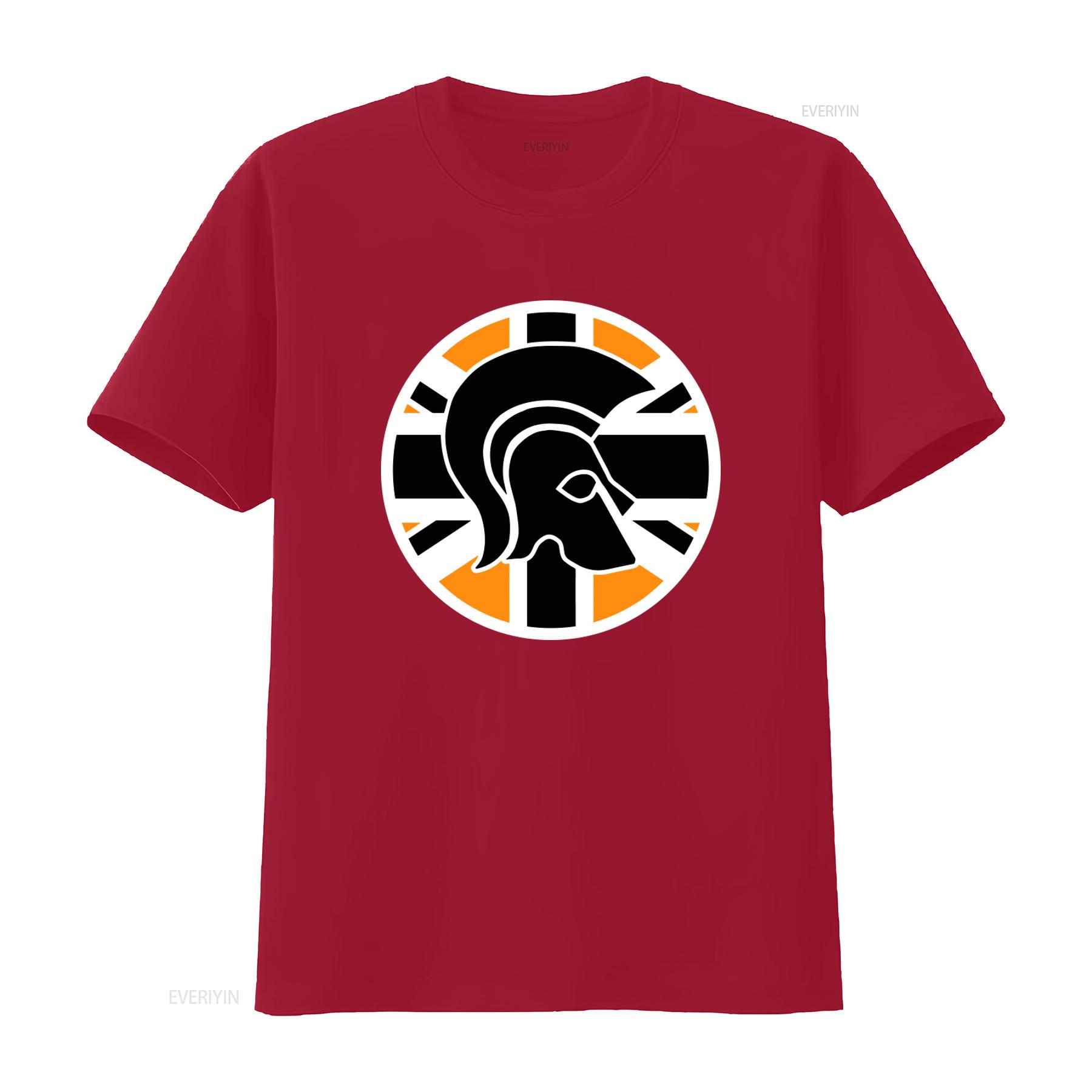 Trojan Skinhead Reggae T Shirt Orange Black Union Jack Jamaican Ska Doctor Bird Crab Records Blue Cat Spartan Helmet Design S